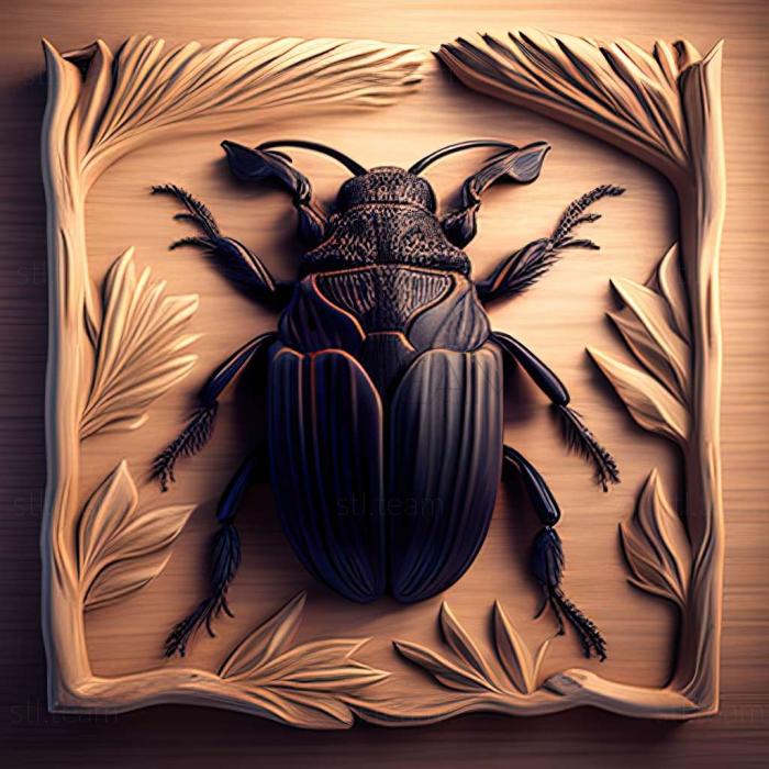 3D модель Nicrophorus annatus (STL)